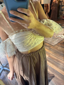 Ready to ship two top one skirt hand dyed end of summer sale