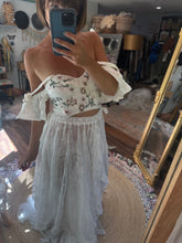 Load image into Gallery viewer, Ready to ship sample sale we belong one of a kind top and poetry lace skirt