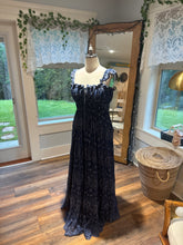 Load image into Gallery viewer, (Blue) Ready to ship hand  dye lace always and forever dress blue