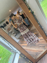Load image into Gallery viewer, End of summer sale Ready to ship Oh Darling dress in roses print reversible
