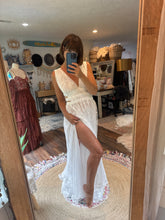 Load image into Gallery viewer, Ready to ship sale lace love me Wild with tulle lace over skirt dress