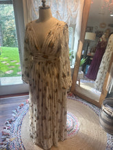 Load image into Gallery viewer, Ready to ship embroidery charmed dress with chiffon lining