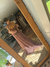 Load image into Gallery viewer, (Filagree) flash sale Ready to ship rusty filagree poetry two piece dress