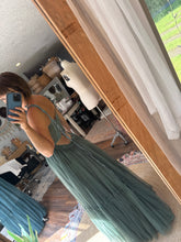 Load image into Gallery viewer, Two dress deal mustard oh lover short sleeves and hey have hand dye sage