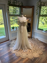 Load image into Gallery viewer, Ready to ship ivory lovebird dress