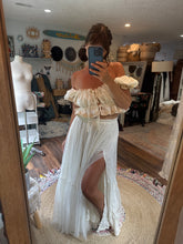 Load image into Gallery viewer, Ready to ship sale two piece ivory dress