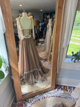 Load image into Gallery viewer, Ready to ship sample sale - Opaline dress tan brown/ivory sleeveless one of a kind