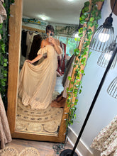 Load image into Gallery viewer, SALE ready to ship nude blush  Poetry chiffon reclamation dress