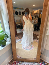 Load image into Gallery viewer, Ready to ship sale lace love me Wild with tulle lace over skirt dress