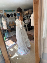 Load image into Gallery viewer, Ready to ship on sale lace sheer layers high waisted skirt with ruffle euphoria lace top