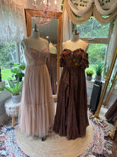 Load image into Gallery viewer, Ready to ship sale two dress deal hey babe dress hand dyed with hand dye poetry lace /floral embellished