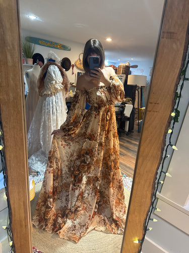 Preorder you glow girl in new vintage lover crinkle print  allow 6-8 week