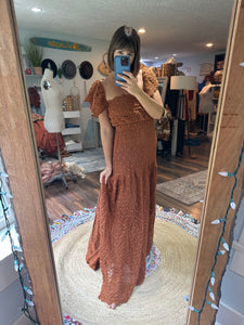 Preorder all 6 weeks or so - new Brown - so Sara two piece dress