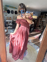 Load image into Gallery viewer, Ready to ship cotton rapture dress in rose flash sale