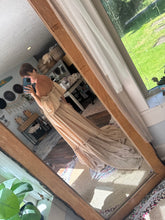Load image into Gallery viewer, Ready to ship sale show off those shoulders in stretchy beige fabric