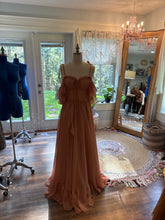 Load image into Gallery viewer, Ready to ship poetry coral color dress sale