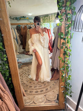 Load image into Gallery viewer, Ready to ship Glow Up sheer light ivory dress