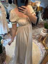 Load image into Gallery viewer, Ready to ship sale beige matte satin Oh Juliet dress reversible sale