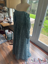 Load image into Gallery viewer, Hey babe slightly imperfect with blue hand dye lace two dress deal ready to ship