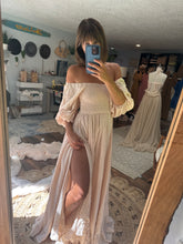 Load image into Gallery viewer, Preorder new - The Sugar Sugar Dress  smock top dress in beige new style