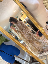 Load image into Gallery viewer, Ready to ship two dress deal Ophelia dress in crinkle (sheer) with brown Athena dress