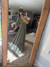 Load image into Gallery viewer, (Preorder 6-8 week) Awaken dress olive