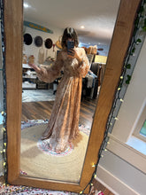 Load image into Gallery viewer, Ready to ship glow up dress in large golden floral