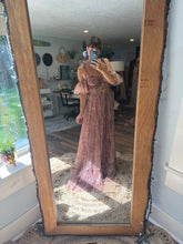 Load image into Gallery viewer, (Filagree) flash sale Ready to ship rusty filagree poetry two piece dress