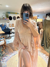 Load image into Gallery viewer, Ready to ship beige gauze dreams dress maxi length