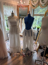 Load image into Gallery viewer, Ready to ship sale two dress deal (skirt, wrap over skirt, euphoria top) hey babe hand dye blush dress