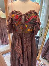 Load image into Gallery viewer, Ready to ship sale two dress deal hey babe dress hand dyed with hand dye poetry lace /floral embellished