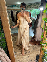 Load image into Gallery viewer, SALE ready to ship nude blush  Poetry chiffon reclamation dress