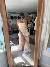 Load image into Gallery viewer, New - sample sale one of a kind sale Wander Dress in ivory linen cotton