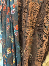 Load image into Gallery viewer, (Package N) bigger pieces ready to ship Box of fabric remnants perfect for baby layering (photo prop)