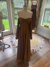 Load image into Gallery viewer, On sale A New Day dress ready to ship satin matte copper
