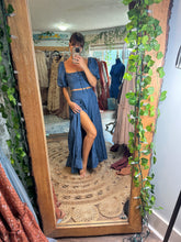 Load image into Gallery viewer, Denim  Sale Meadow Dreamer two piece dress ready to ship on sale