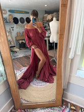Load image into Gallery viewer, Sale ready to ship berry cotton ruffle me right up dress sm-2x