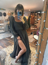 Load image into Gallery viewer, (Dark army green ) Ready to ship hand dyed Sonoma dress