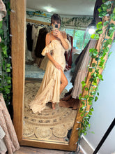 Load image into Gallery viewer, SALE ready to ship nude blush  Poetry chiffon reclamation dress