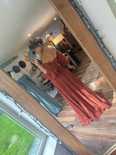 Load image into Gallery viewer, (Rust) Ready to ship  The Sugar Sugar dress linen cotton