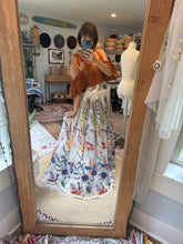 Load image into Gallery viewer, One of a kind skirt with we belong rusty textured top ready to ship sale