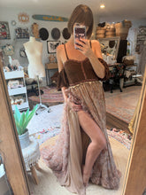 Load image into Gallery viewer, SAMPLE SALE one of a kind we belong/poetry hybrid (multi layers in skirt) ready to ship dress