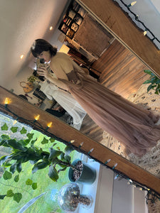 Ready to ship one of a kind hand dyed love bird dress