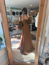 Load image into Gallery viewer, Ready to ship we belong two piece with flowy long sleeves satin skirt sale
