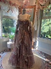 Load image into Gallery viewer, Ready to ship one of a kind Opaline dress in chiffon print sale