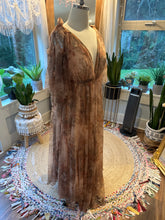Load image into Gallery viewer, Ready to ship sale the becoming dress in sheer floral with seperate slip dress two dress deal