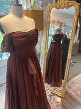 Load image into Gallery viewer, Two dress deal! Dark green euphoria dress with love bird deep rust (hand dyed) ready to ship