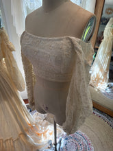 Load image into Gallery viewer, Ready to ship sale cream linen cotton nothing quite like you two piece with lace Sonoma top