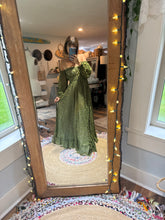 Load image into Gallery viewer, Sale Ready to ship hand dye you glow girl dress (sheer)
