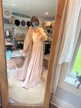 Load image into Gallery viewer, Ready to ship sale Robe rose color with gratitude slip